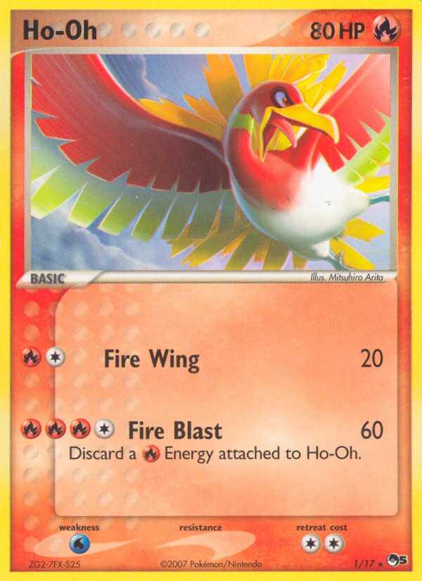Ho-Oh - POP Series 5 - #1 - Pokemon TCG card