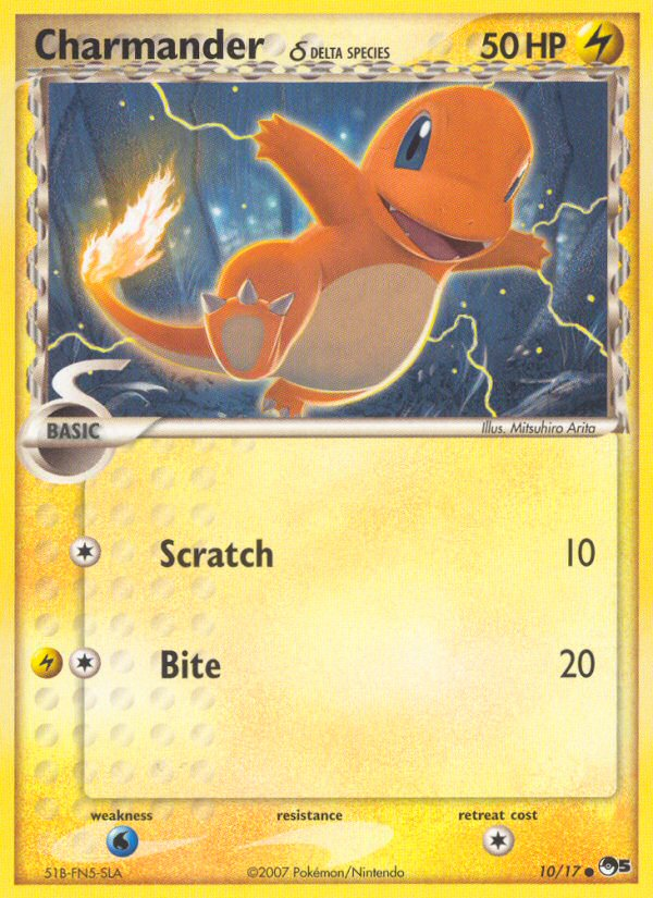 Charmander δ - POP Series 5 - #10 - Pokemon TCG card