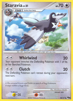 Staravia - POP Series 6 - #10 - Pokemon TCG card