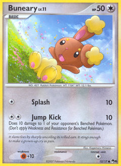 Buneary #12 Buneary - POP Series 6 - #12 - Pokemon TCG card