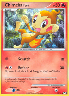 Chimchar - POP Series 6 - #14 - Pokemon TCG card