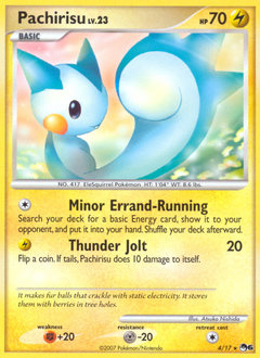 Pachirisu - POP Series 6 - #4 - Pokemon TCG card
