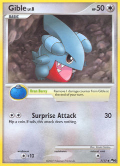 Gible - POP Series 6 - #7 - Pokemon TCG card
