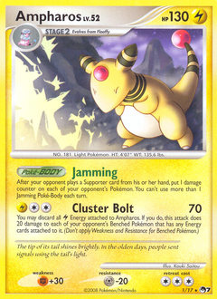 Ampharos #1 Ampharos - POP Series 7 - #1 - Pokemon TCG card