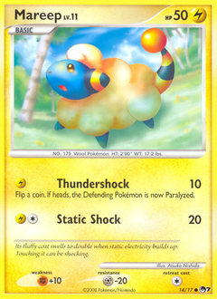 Mareep - POP Series 7 - #14 - Pokemon TCG card
