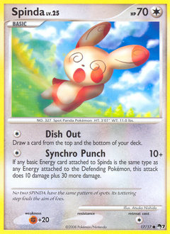 Spinda #17 Spinda - POP Series 7 - #17 - Pokemon TCG card