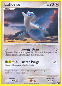 Latios - POP Series 7 - #4 - Pokemon TCG card