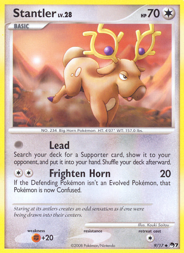 Stantler - POP Series 7 - #9 - Pokemon TCG card