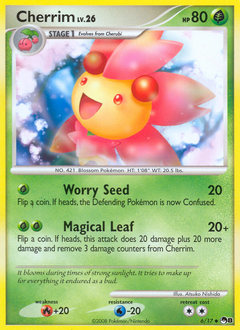 Cherrim #6 Cherrim - POP Series 8 - #6 - Pokemon TCG card