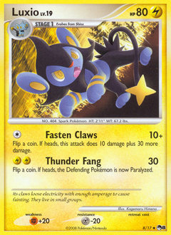 Luxio #8 Luxio - POP Series 8 - #8 - Pokemon TCG card