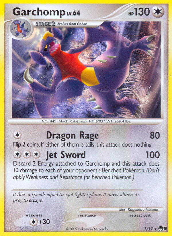 Garchomp - POP Series 9 - #1 - Pokemon TCG card