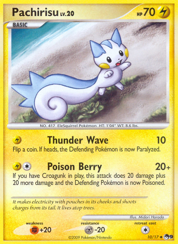 Pachirisu - POP Series 9 - #10 - Pokemon TCG card