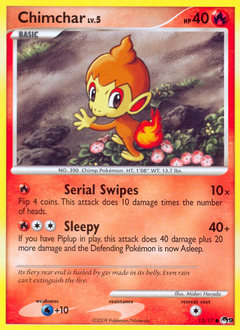 Chimchar - POP Series 9 - #13 - Pokemon TCG card