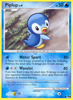 Piplup #16 Piplup - POP Series 9 - #16 - Pokemon TCG card