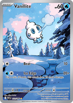 Vanillite - White Flare - #111 - Pokemon TCG card