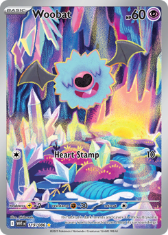 Woobat - White Flare - #119 - Pokemon TCG card