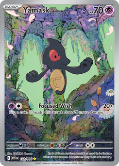 Yamask - White Flare - #122 - Pokemon TCG card