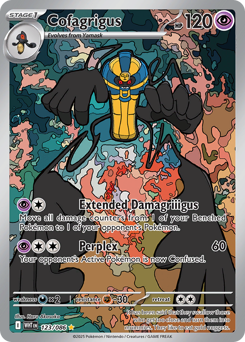 Cofagrigus #123 Cofagrigus - White Flare - #123 - Pokemon TCG card