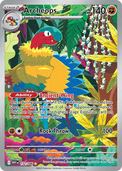 Archeops - White Flare - #132 - Pokemon TCG card