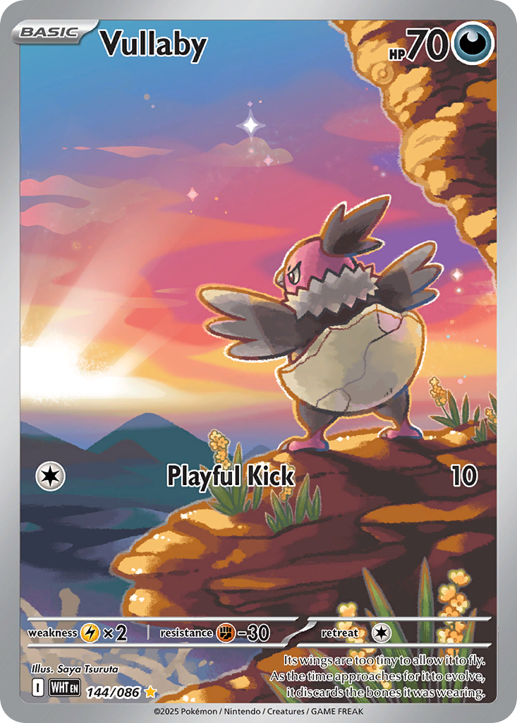 Vullaby - White Flare - #144 - Pokemon TCG card