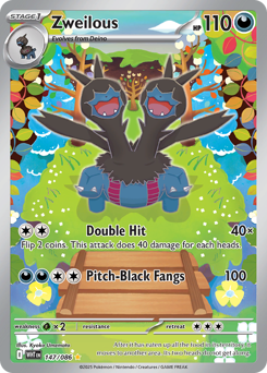 Zweilous #147 Zweilous - White Flare - #147 - Pokemon TCG card