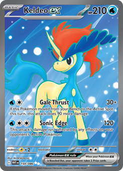Keldeo ex #159 Keldeo ex - White Flare - #159 - Pokemon TCG card