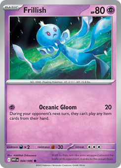 Frillish #44 Frillish - White Flare - #44 - Pokemon TCG card