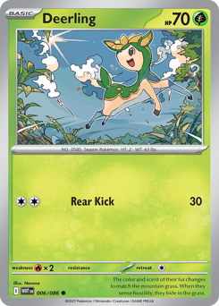 Deerling #6 Deerling - White Flare - #6 - Pokemon TCG card