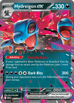 Hydreigon ex #67 Hydreigon ex - White Flare - #67 - Pokemon TCG card