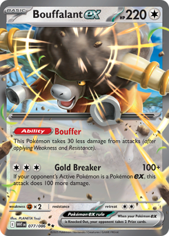 Bouffalant ex #77 Bouffalant ex - White Flare - #77 - Pokemon TCG card
