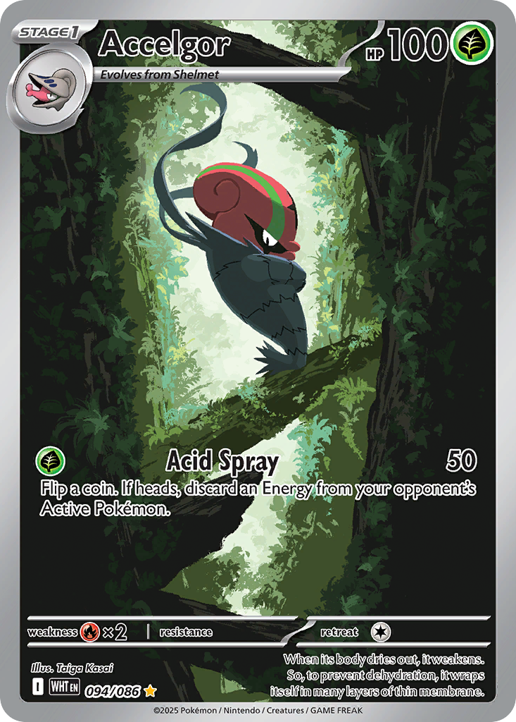 Accelgor - White Flare - #94 - Pokemon TCG card