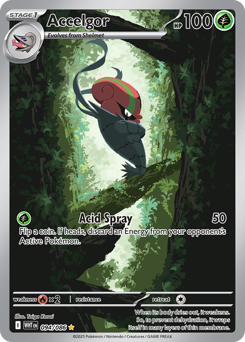 Accelgor #94 Accelgor - White Flare - #94 - Pokemon TCG card