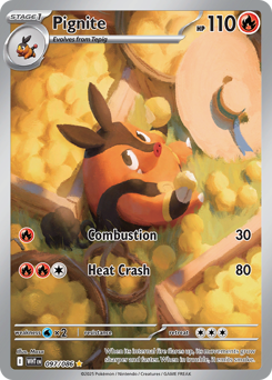 Pignite - White Flare - #97 - Pokemon TCG card