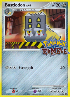 Bastiodon - Pokémon Rumble - #14 - Pokemon TCG card