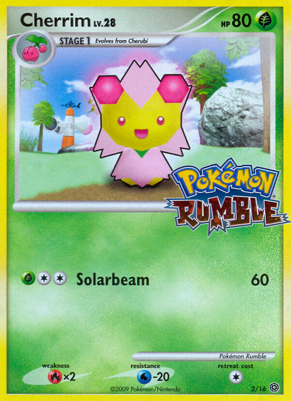 Cherrim - Pokémon Rumble - #2 - Pokemon TCG card