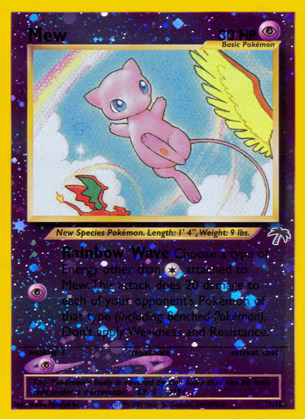 Mew - Southern Islands - #1 - Pokemon TCG card