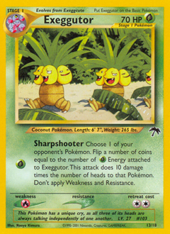 Exeggutor - Southern Islands - #13 - Pokemon TCG card