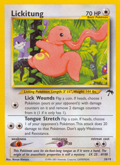 Lickitung - Southern Islands - #16 - Pokemon TCG card
