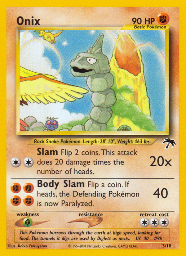 Onix - Southern Islands - #3 - Pokemon TCG card