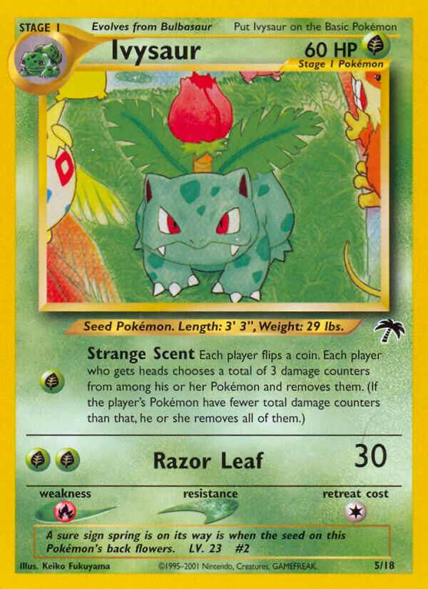 Ivysaur - Southern Islands - #5 - Pokemon TCG card
