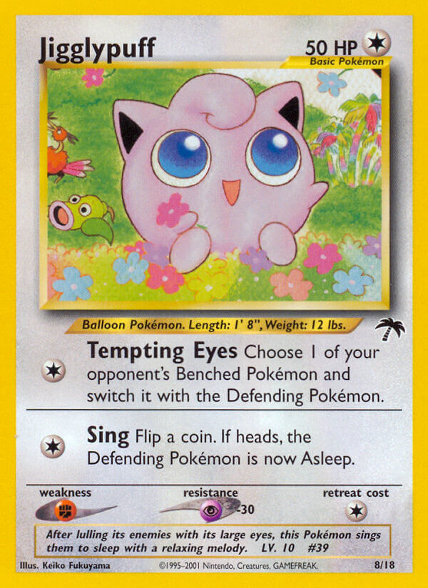 Jigglypuff - Southern Islands - #8 - Pokemon TCG card