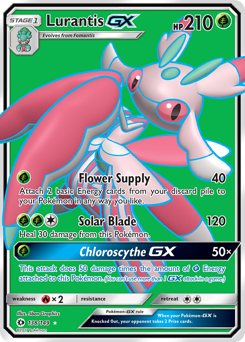 Lurantis-GX - Sun & Moon - #138 - Pokemon TCG card