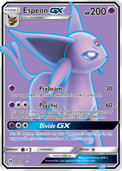 Espeon-GX #140 Espeon-GX - Sun & Moon - #140 - Pokemon TCG card