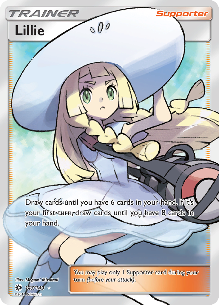 Lillie - Sun & Moon - #147 - Pokemon TCG card