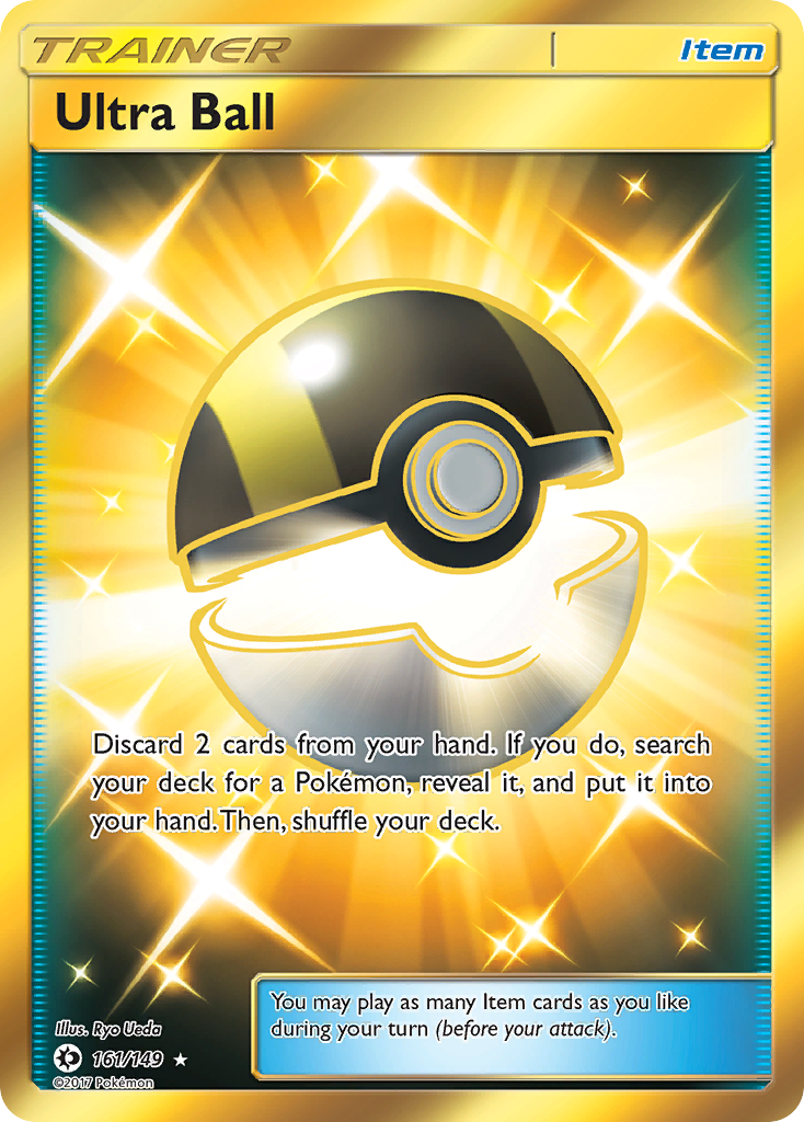 Ultra Ball - Sun & Moon - #161 - Pokemon TCG card