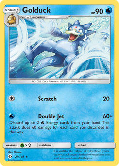 Golduck #29 Golduck - Sun & Moon - #29 - Pokemon TCG card