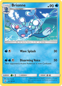 Brionne #40 Brionne - Sun & Moon - #40 - Pokemon TCG card