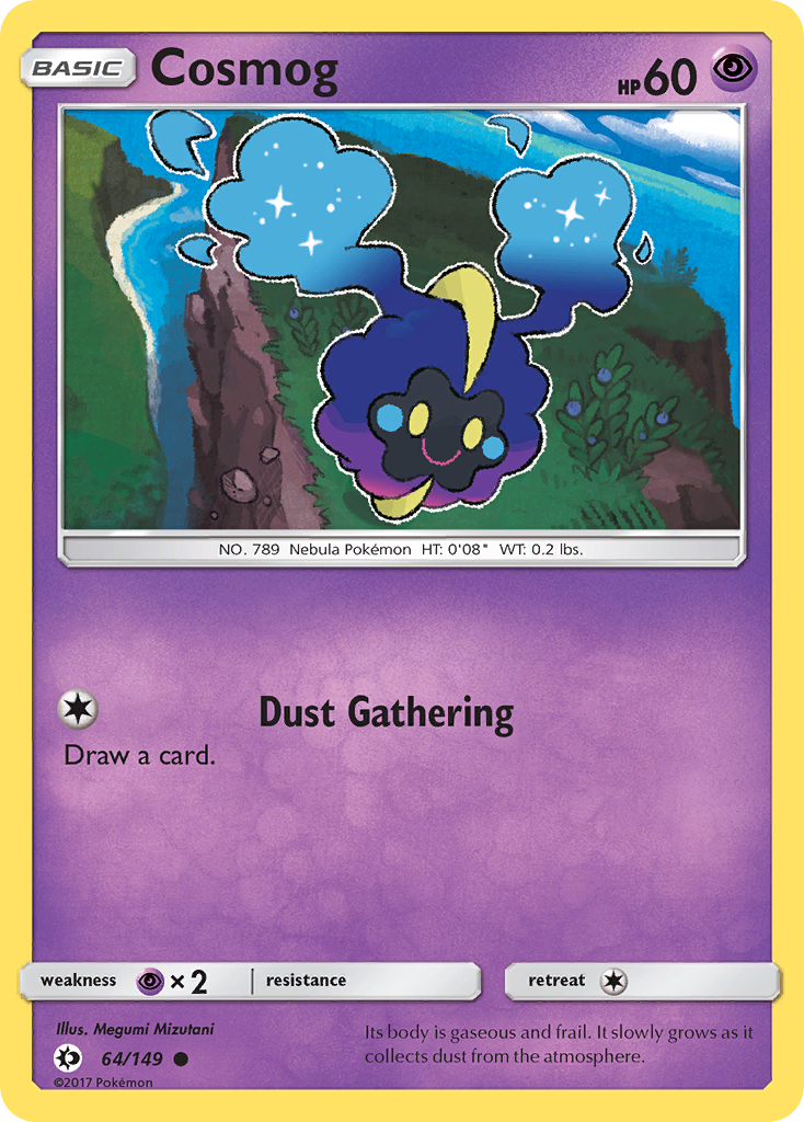 Cosmog - Sun & Moon - #64 - Pokemon TCG card