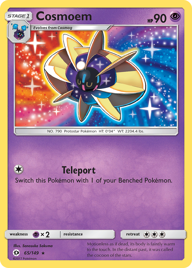 Cosmoem - Sun & Moon - #65 - Pokemon TCG card