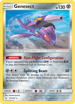 Genesect - Unbroken Bonds - #127 - Pokemon TCG card